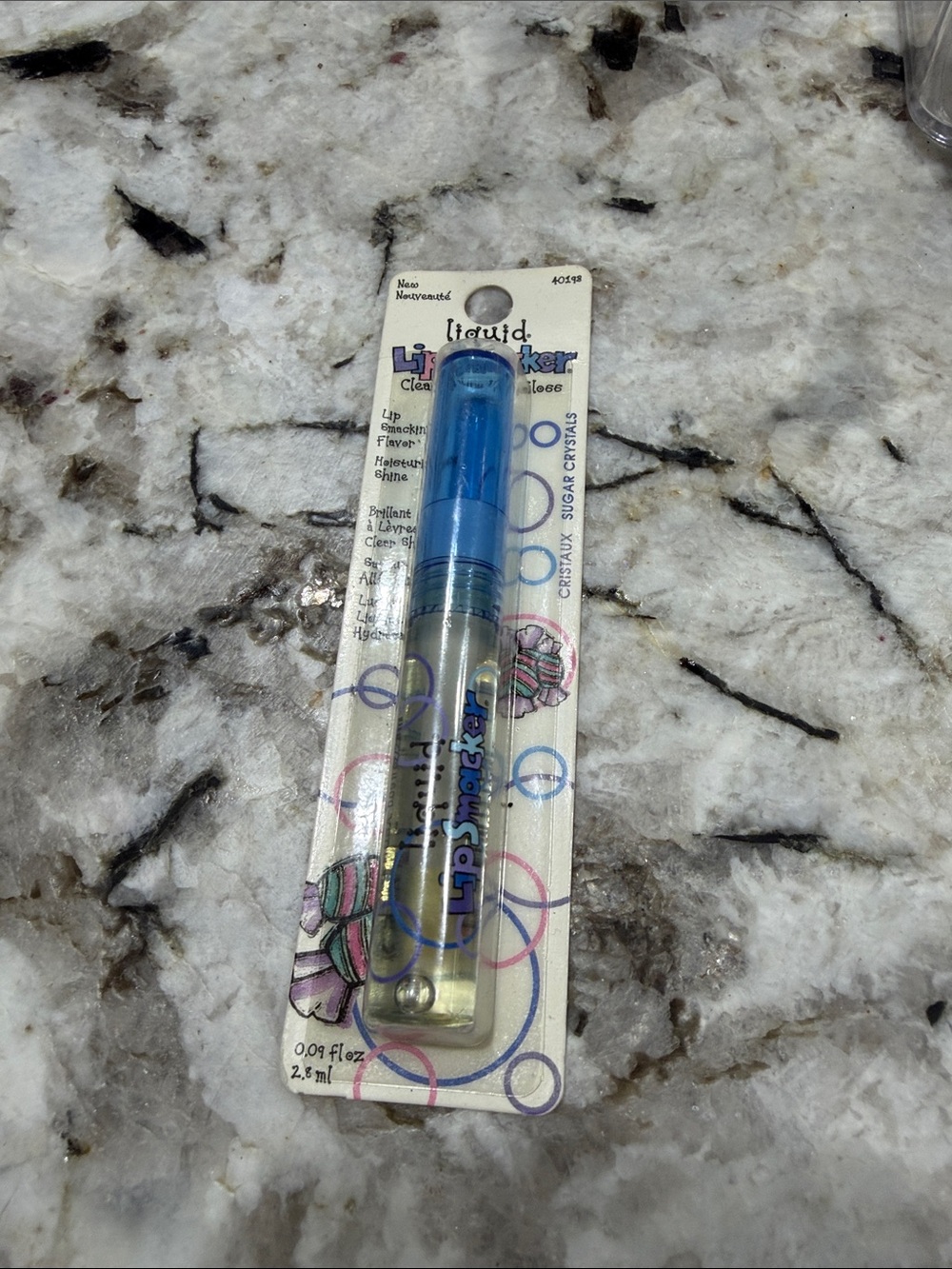 Vintage Y2K Liquid Lip Smacker Clear Lip Gloss- Sugar Crystal